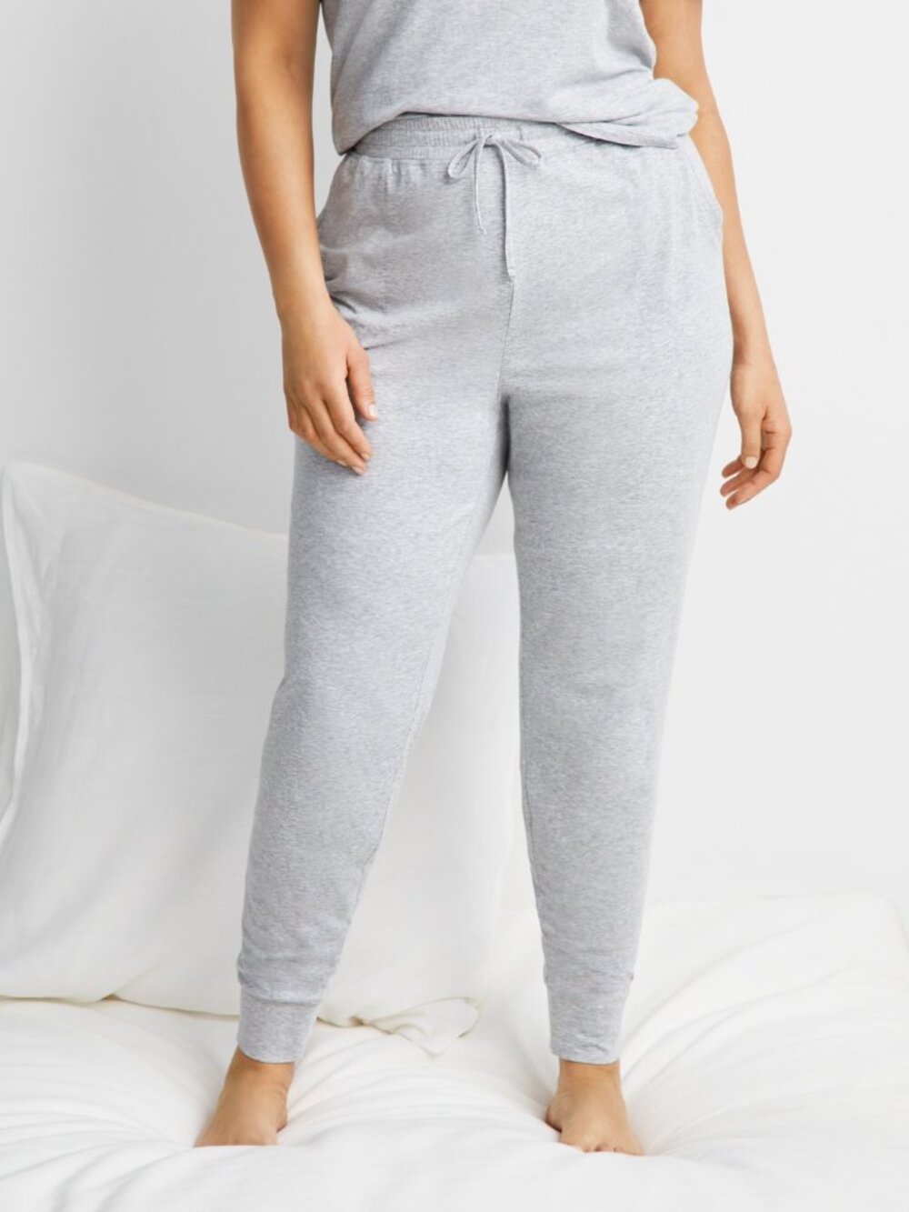 G5. State of Day Women's Jogger Pajama Pants,  Sleep Grey